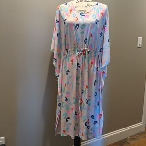 Jade Mackenzie Swim Dress Womens Cheetah Print Size Large